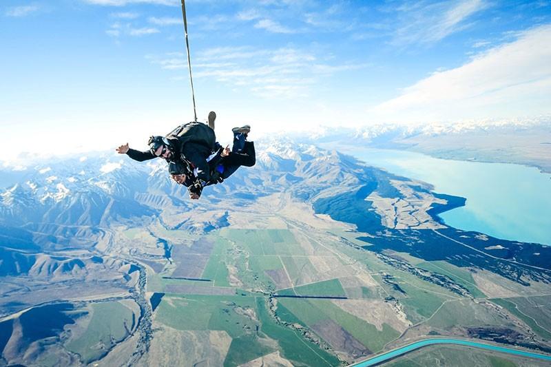 Tandem Skydiving at Mt. Cook