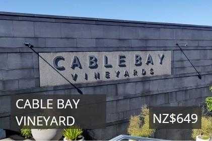 Cable Bay Vineyard voucher image