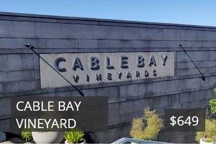 Cable Bay Vineyard voucher image